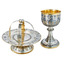 Серебряный Евхаристический набор с позолотой и черневым декором 50580001А06